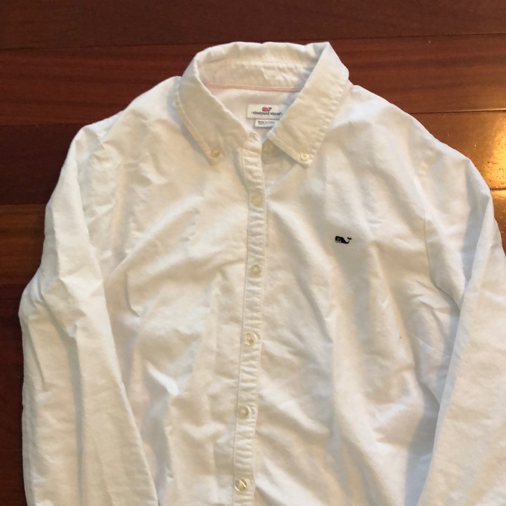 Vineyard Vines White Button Up